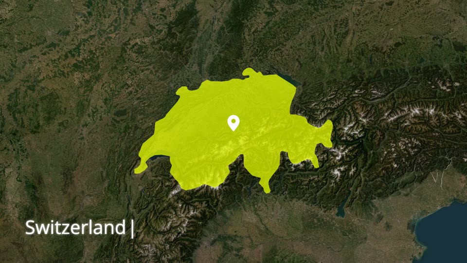 Animated region map